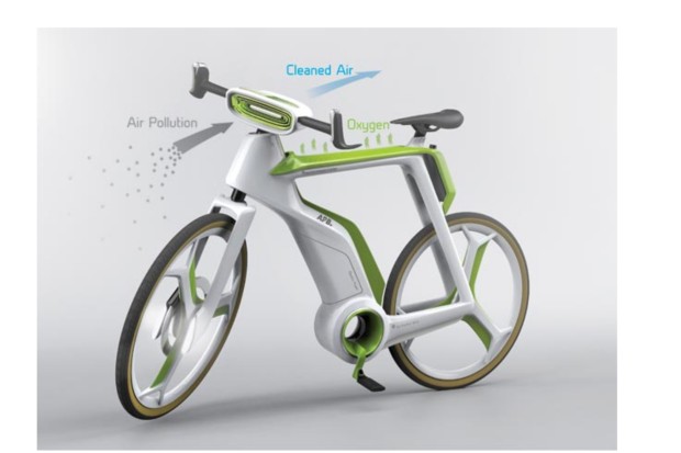 Lightfog Creative Air Purifier Bike