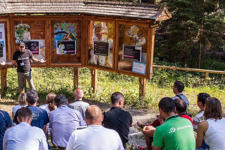 Greenfinder auf dem ebikefestival fachkongress kitzbühel