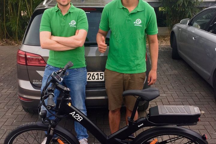 Foto: Ioannis und Max von Greenfinder Germany