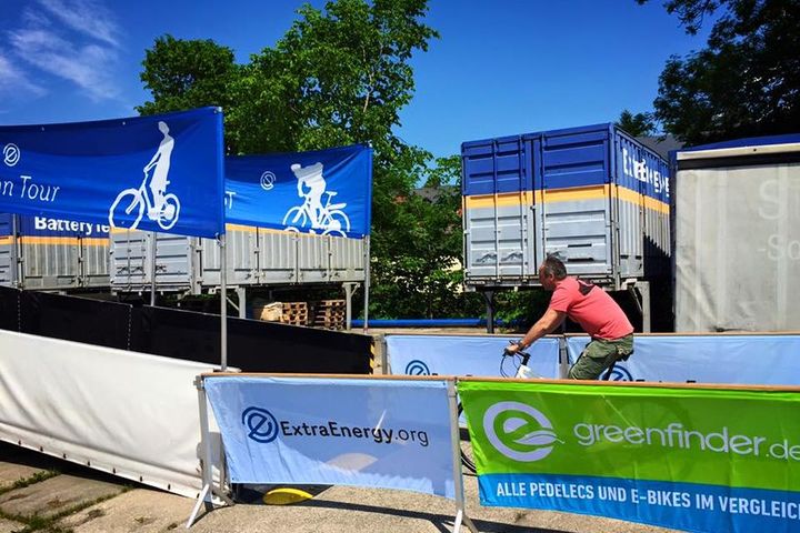 Greenfinder beim Tag der offenen Tür von ExtraEnergy in Tanna