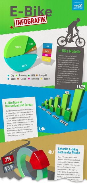 E-Bike Studie Infografik
