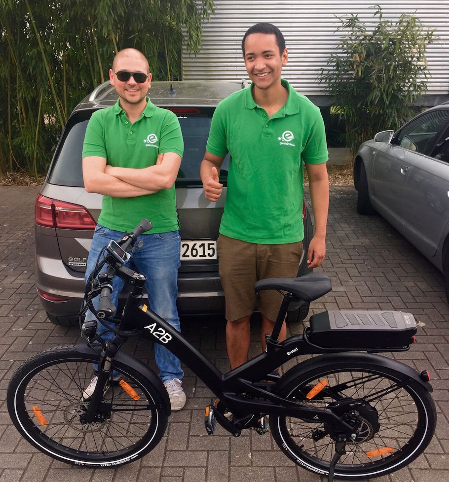 Foto: Ioannis und Max von Greenfinder Germany
